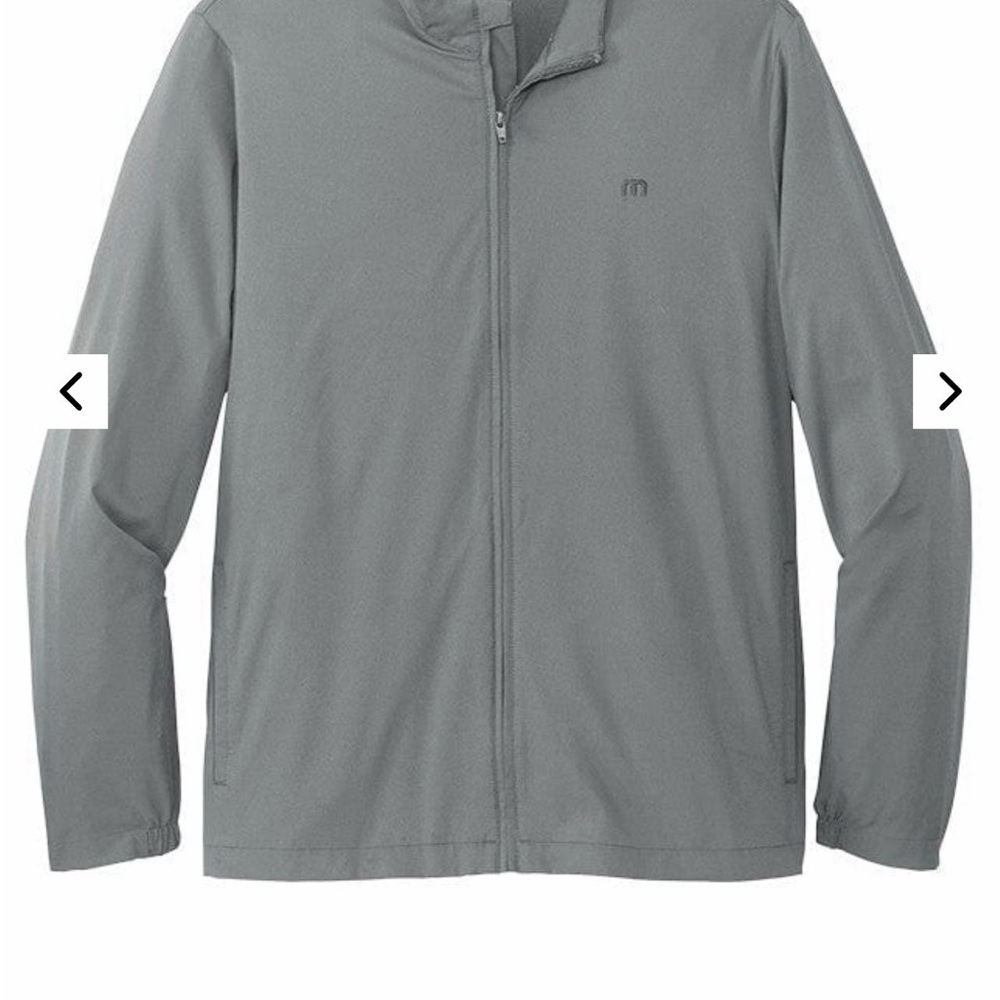 Travis Mathew Men's Gray Windbreaker Jacket
